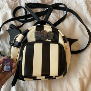 Beetlejuice mini backpack